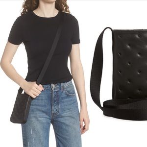 Rag and bone riser phone pouch nord Ann black
